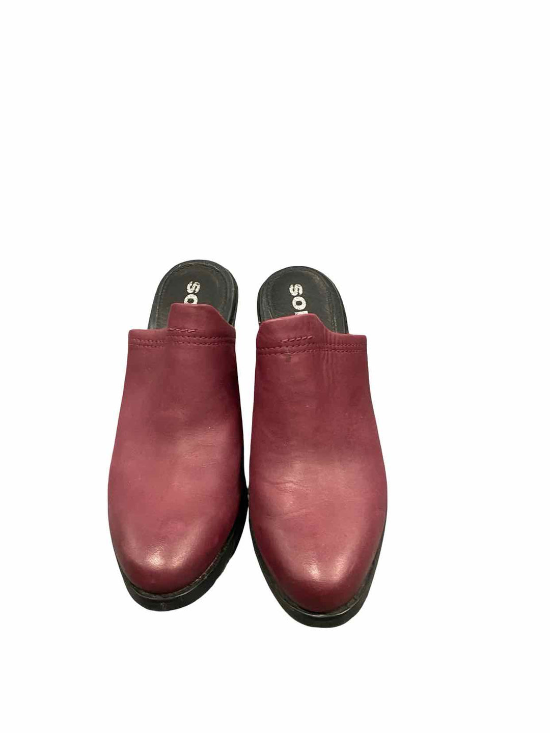 Sorel Shoe Size 10.5 Burgundy Wedge Heels