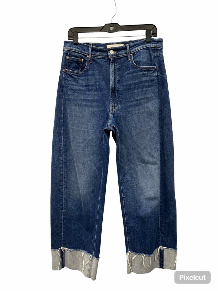 Mother Size 31 Blue The Half-Pipe Ankle Jeans