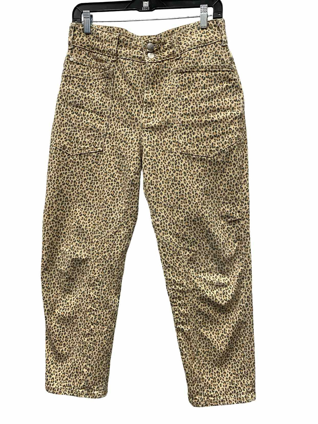 Pilcro Size 28 Brown Black Cheetah Jeans