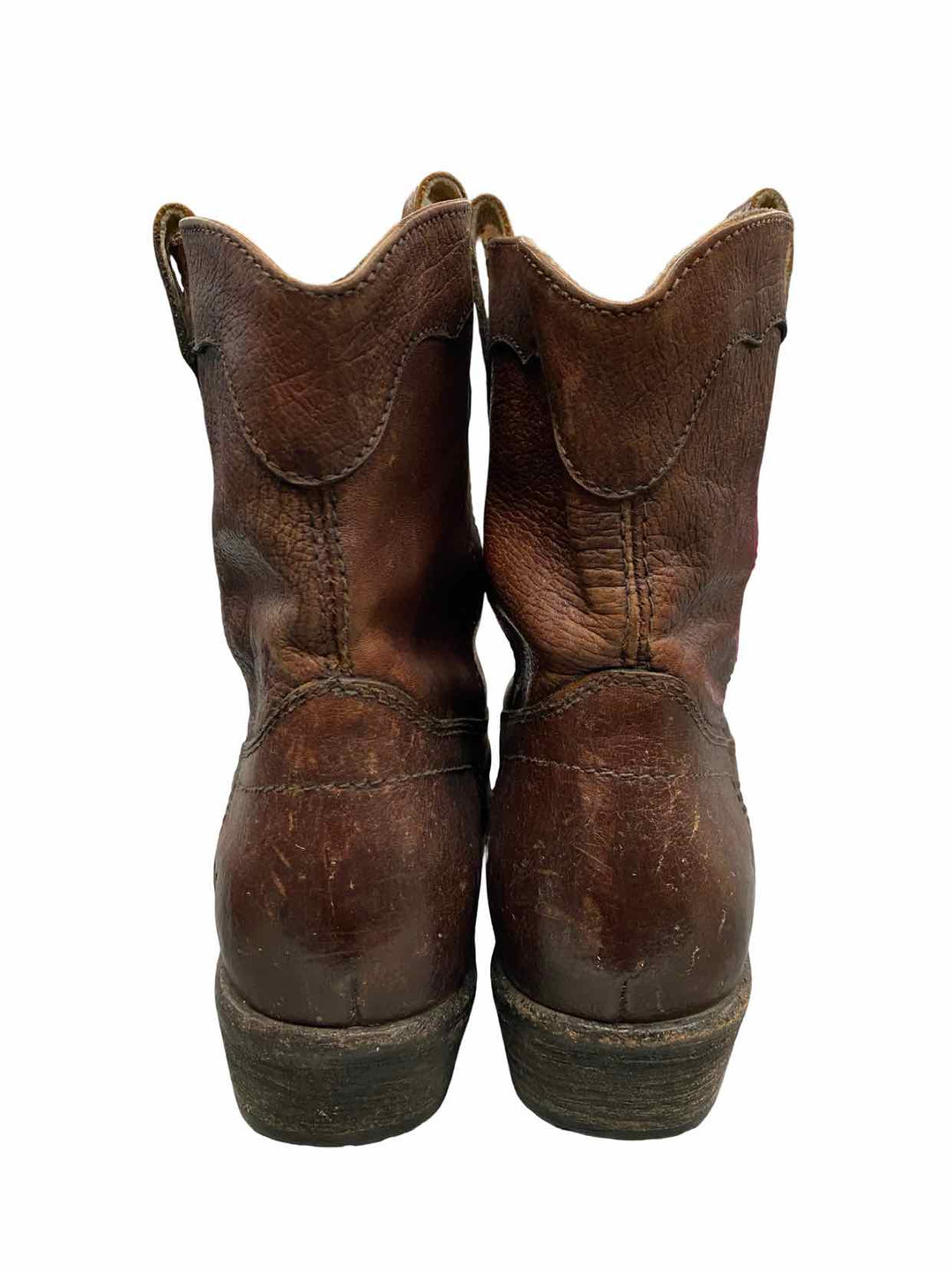Frye Shoe Size 8 Brown Leather Boots(Ankle)