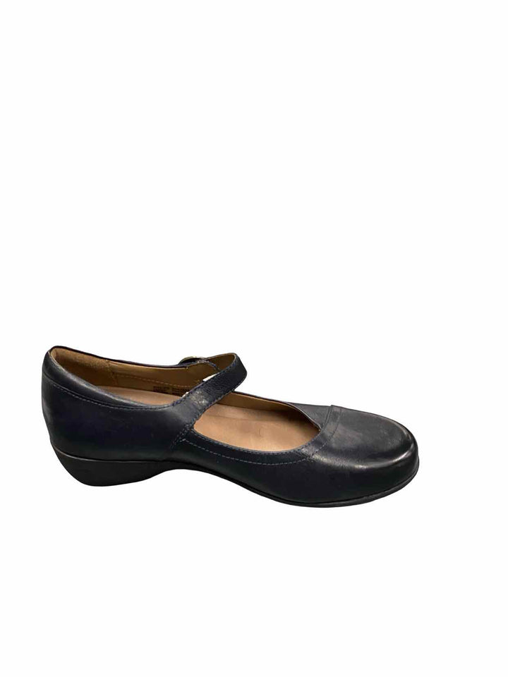 Dansko Shoe Size 38 Navy Leather Fawna Loafers