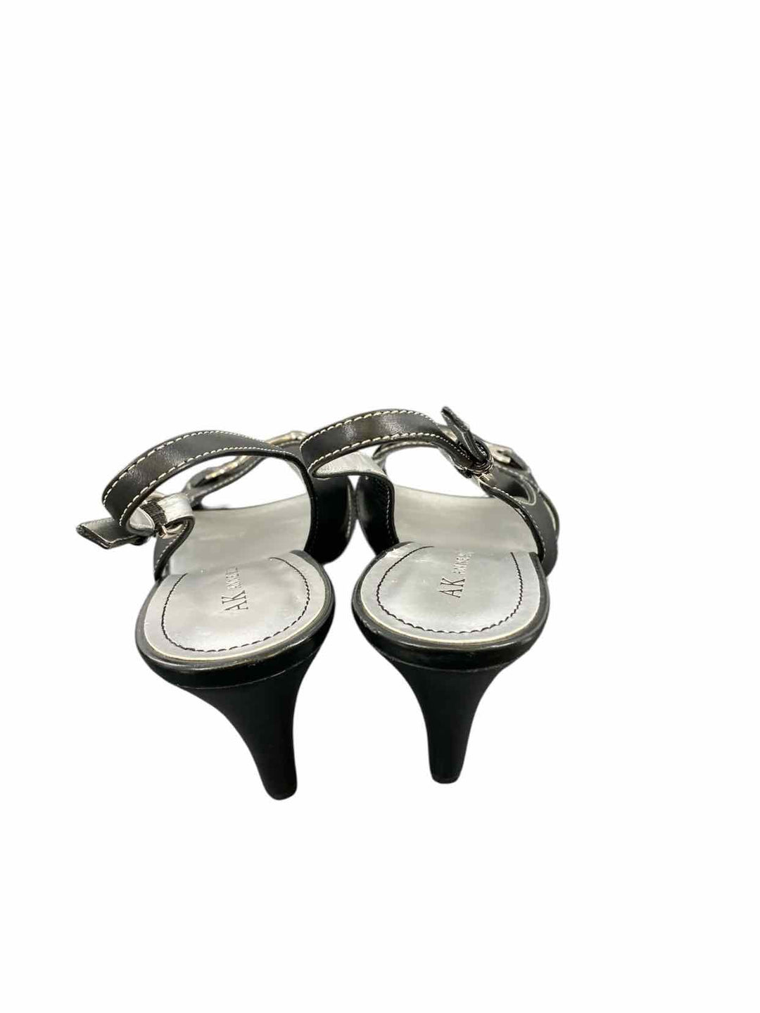 Anne Klein Shoe Size 8 Black Leather Heels