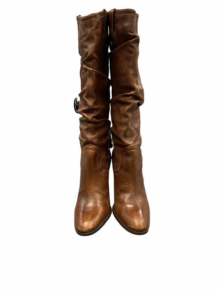 Matisse Shoe Size 7 Brown Leather Tasha Boots(knee)