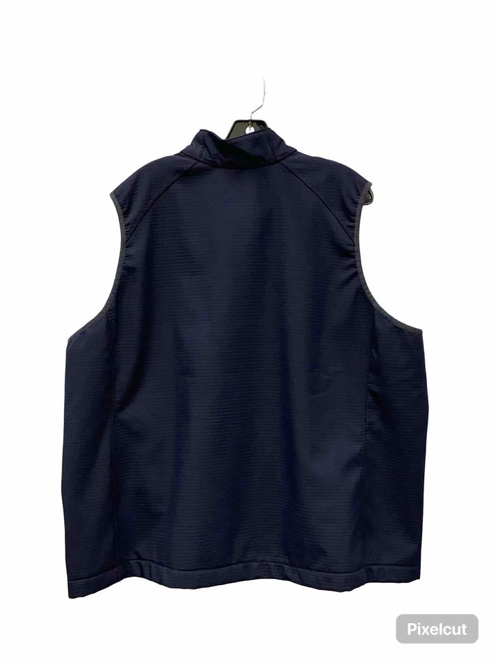 Lands End Size 3X Navy Vest (Outdoor)