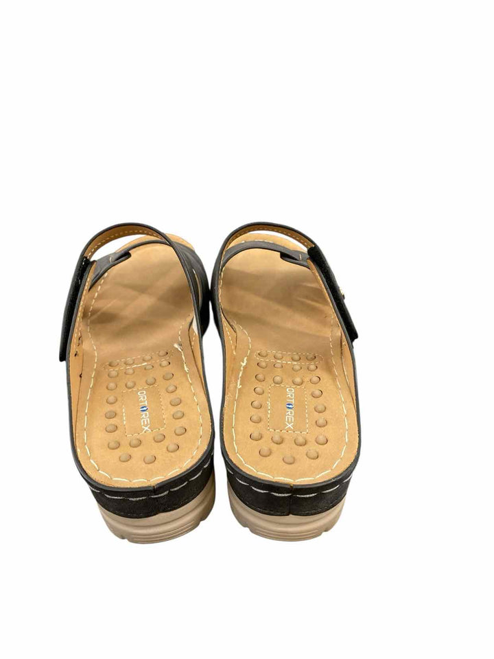 Ortorex Shoe Size 8.5 Brown Black Sandals