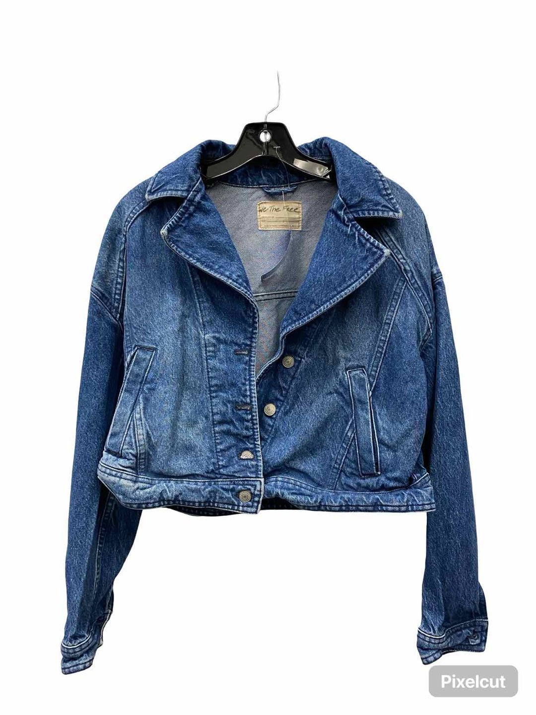 We the Free Size S Blue Denim Jacket (Outdoor)