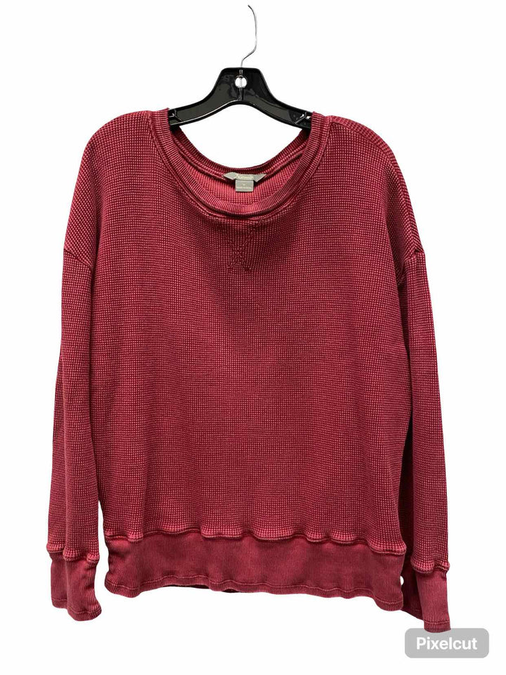 Natural Reflections Size M Red Sweater