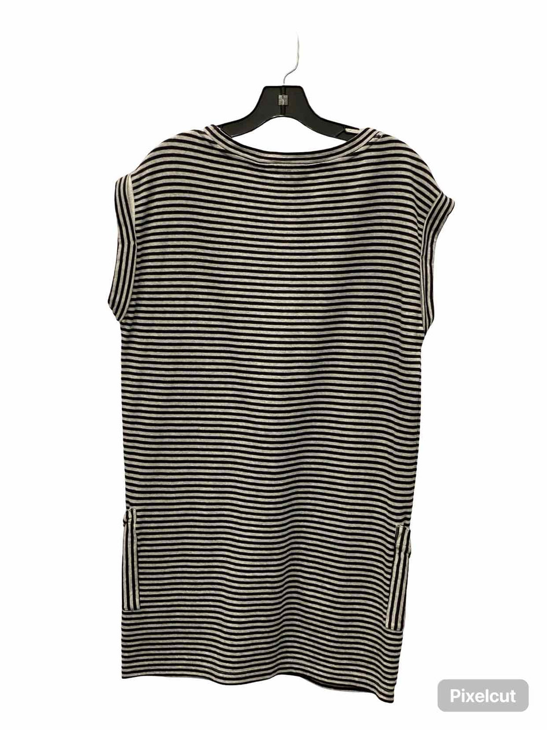 Athleta Size M Gray Black Dress