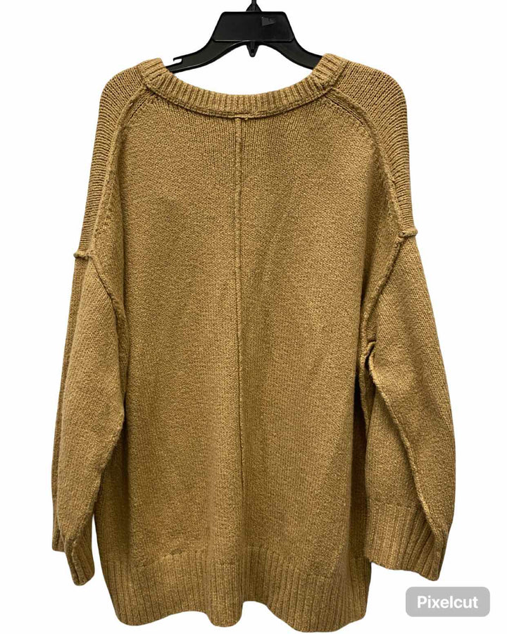 Free People Size M Brown Sweater