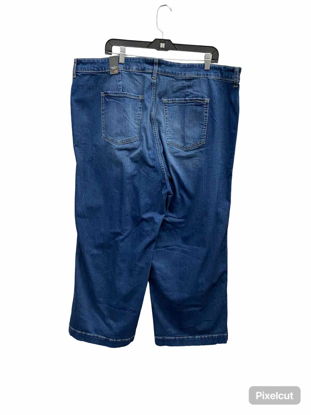 Torrid Size 22S High-Rise Wide Leg Jeans