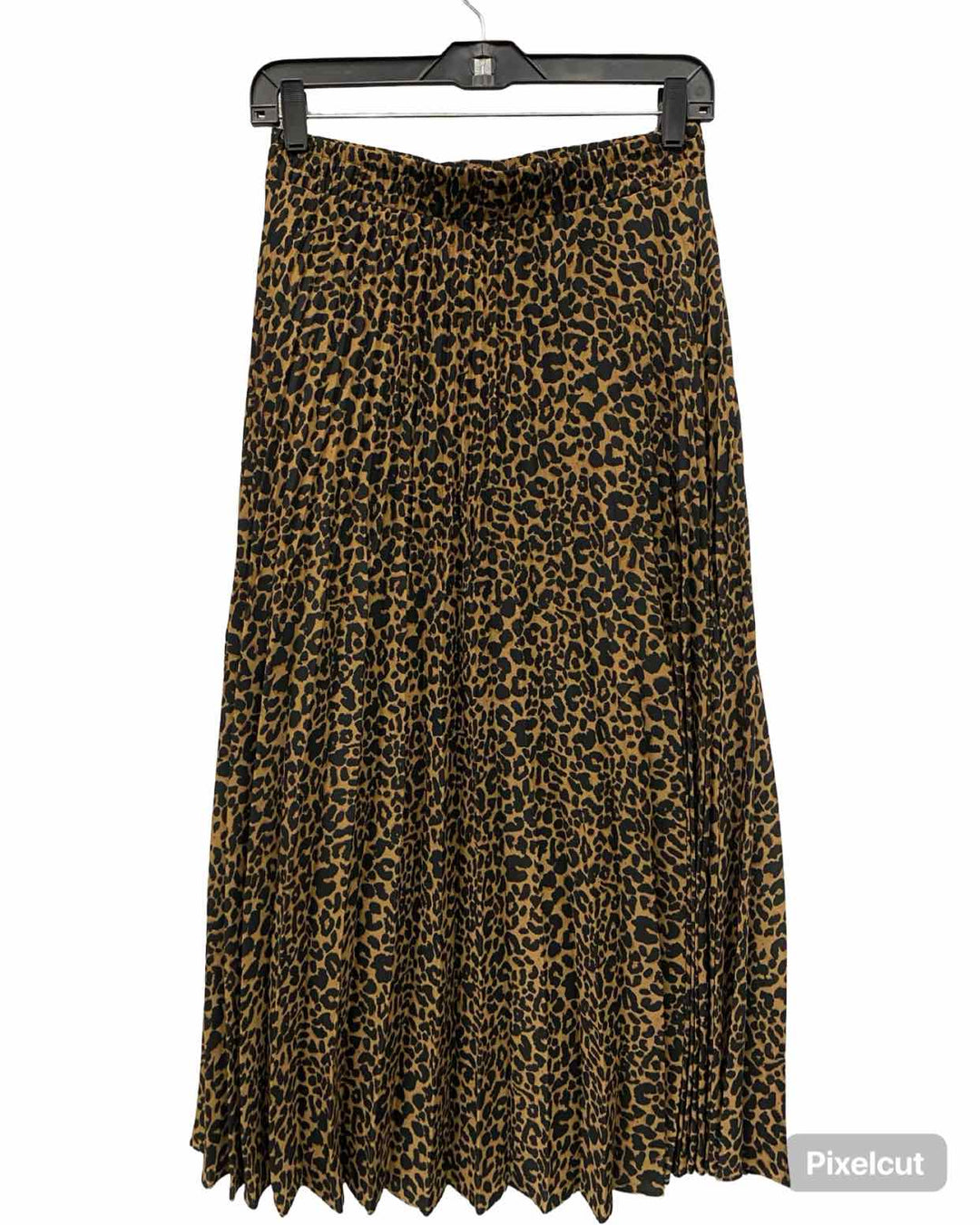 Max Studio Size XS Brown Black Animal Print Skirt