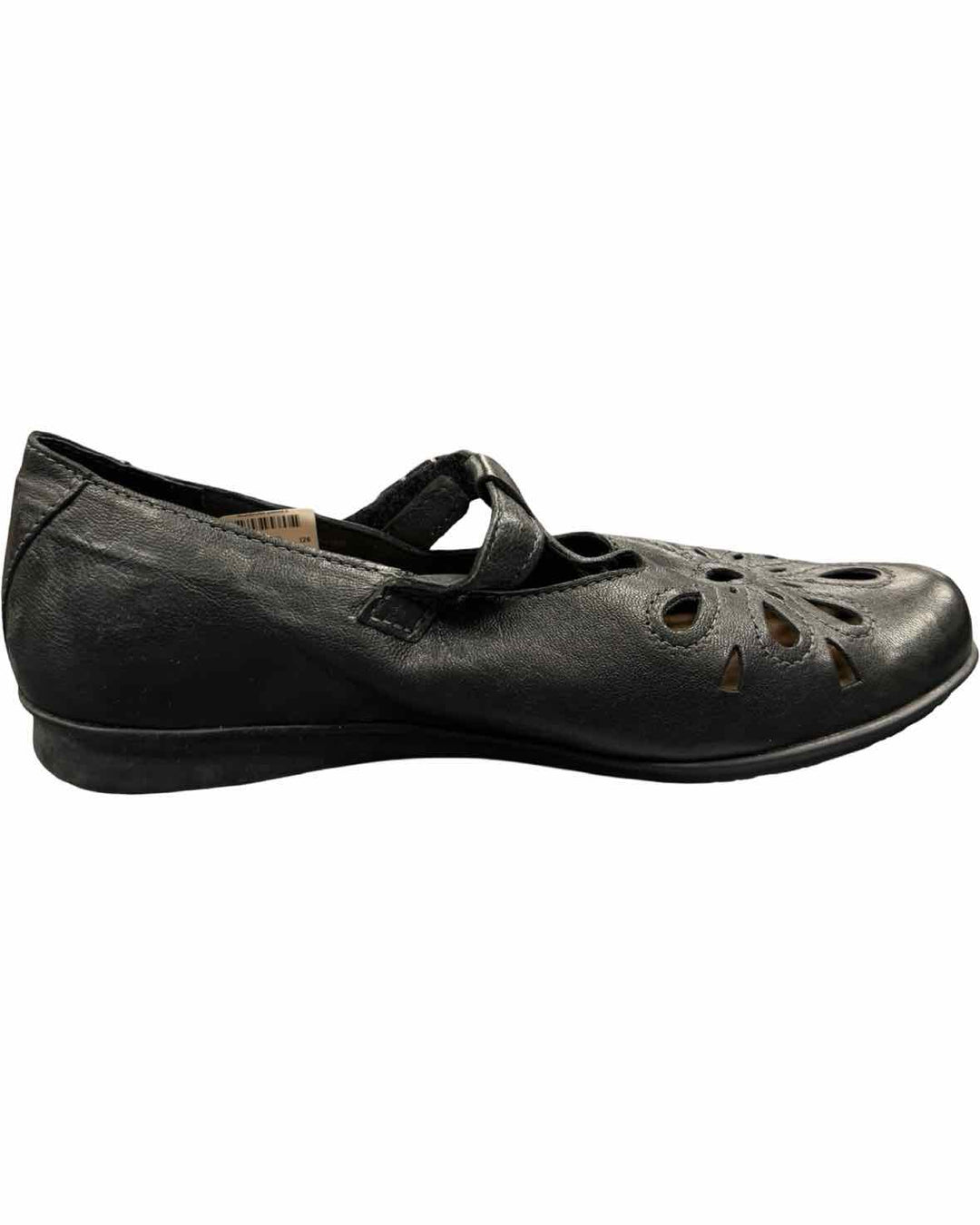 Taos Shoe Size 39 Black Leather Garden Shoe Flats