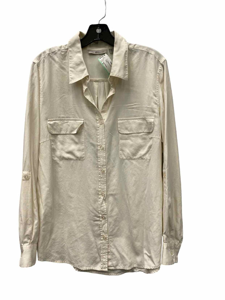 NEXX Woman Size XL Cream Long Sleeve Shirts