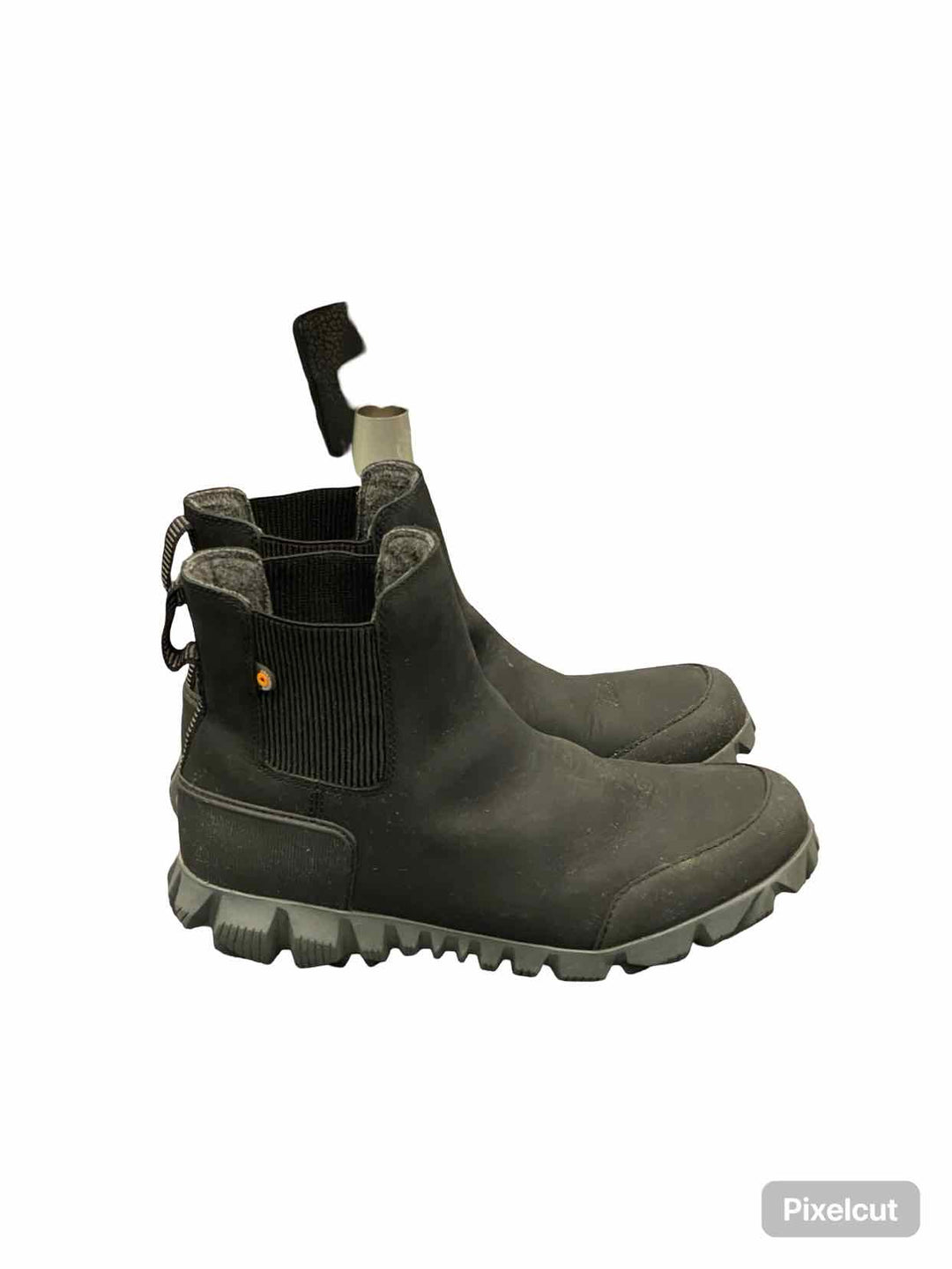Bogs Shoe Size 7 Black waterproof Urban Leather Chelsea Boots(Ankle)