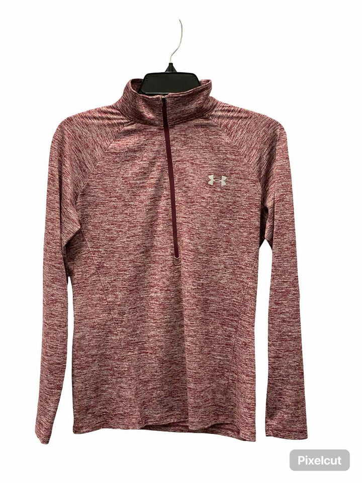 Under Armour Size S Pink Athletic Long Sleeve
