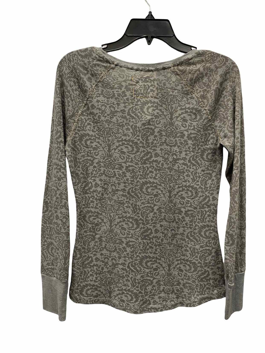 PrAna Size M Gray Print Long Sleeve Shirts