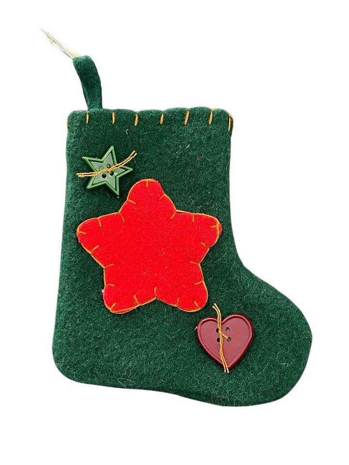 Red mini Stocking HOLIDAY