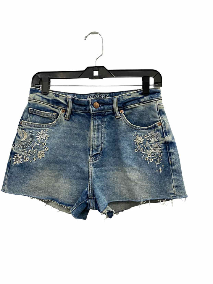 Arizona Jeans Size 6 Blue Denim Shorts
