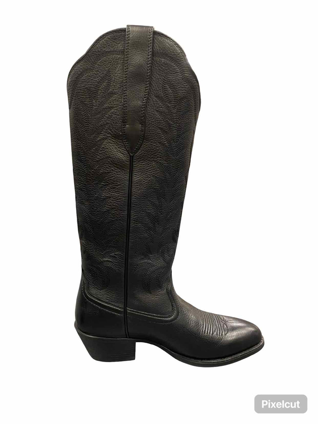 Ariat Shoe Size 8.5 Black Leather Boots(knee)
