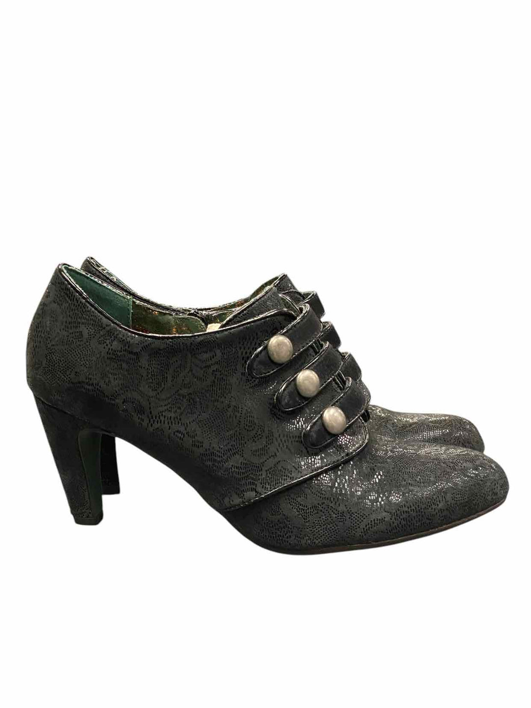 Poetic Licence Shoe Size 39 Black Time Marches On Heels