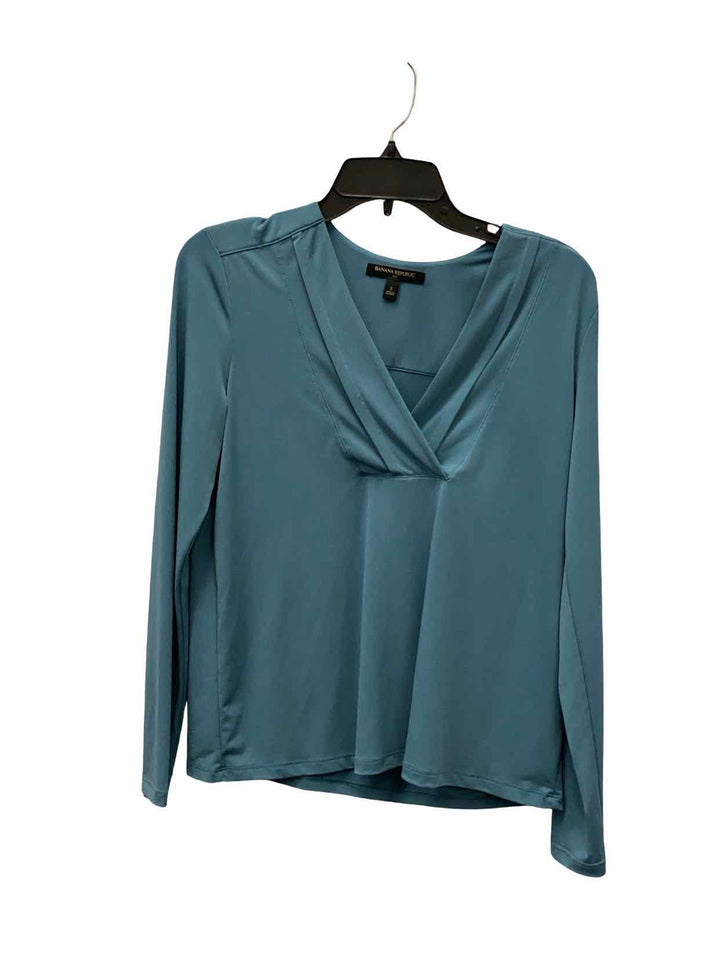 Banana Republic Size S Dark Teal Long Sleeve Shirts