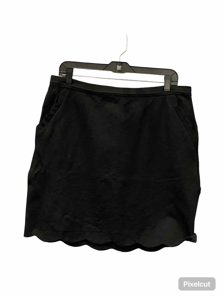 Skies are Blue Size XL Black Skirt