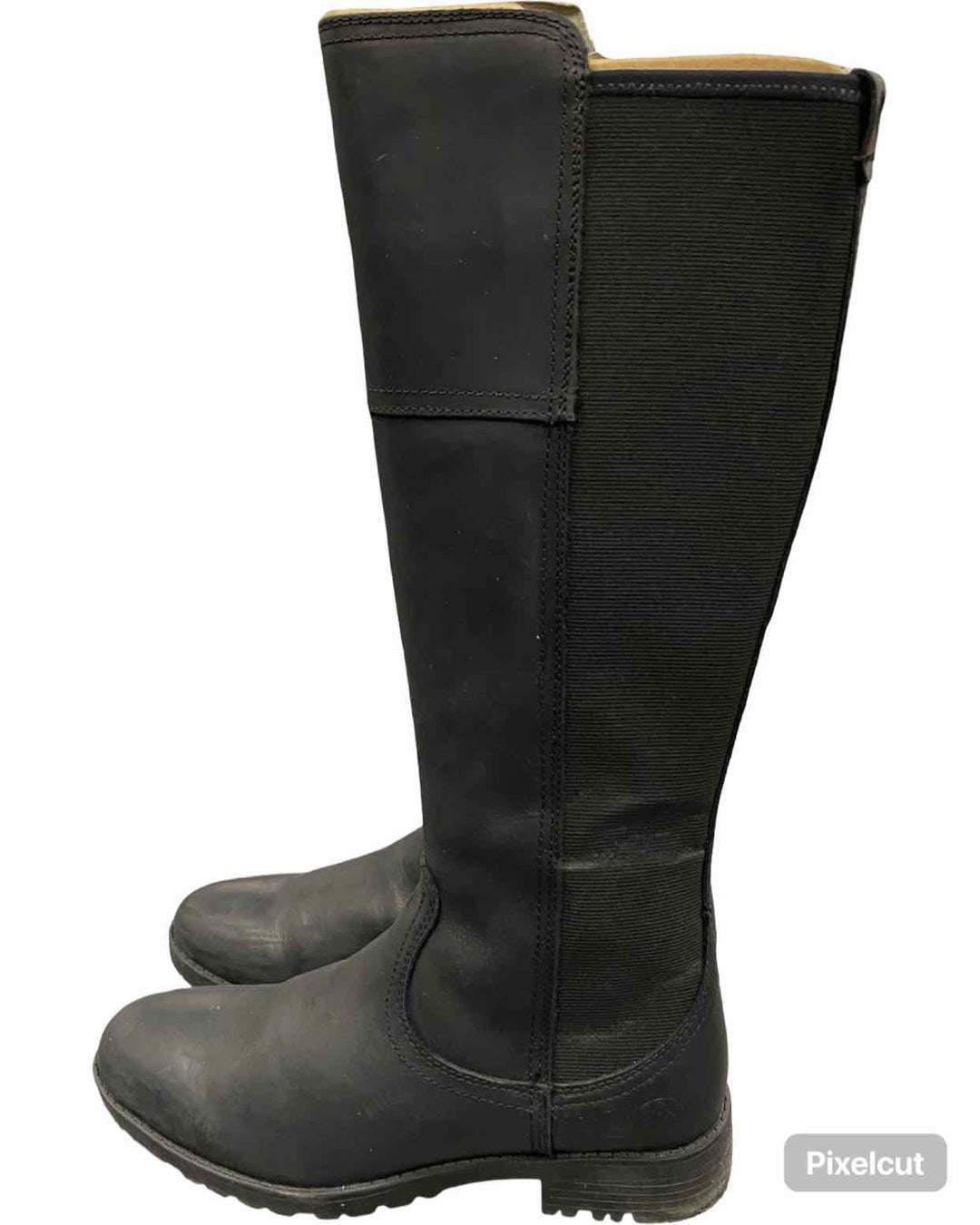 Ariat Shoe Size 7 Black Leather NWOT Sutton II Waterproof Boots(knee)
