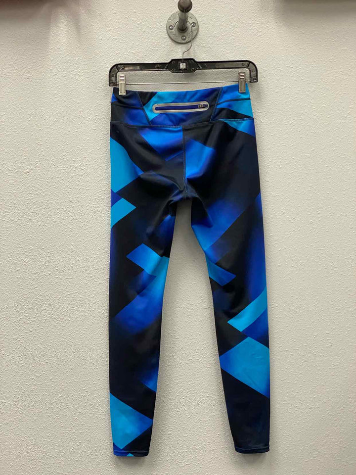 Athleta Size S Blue Print Athletic Pants