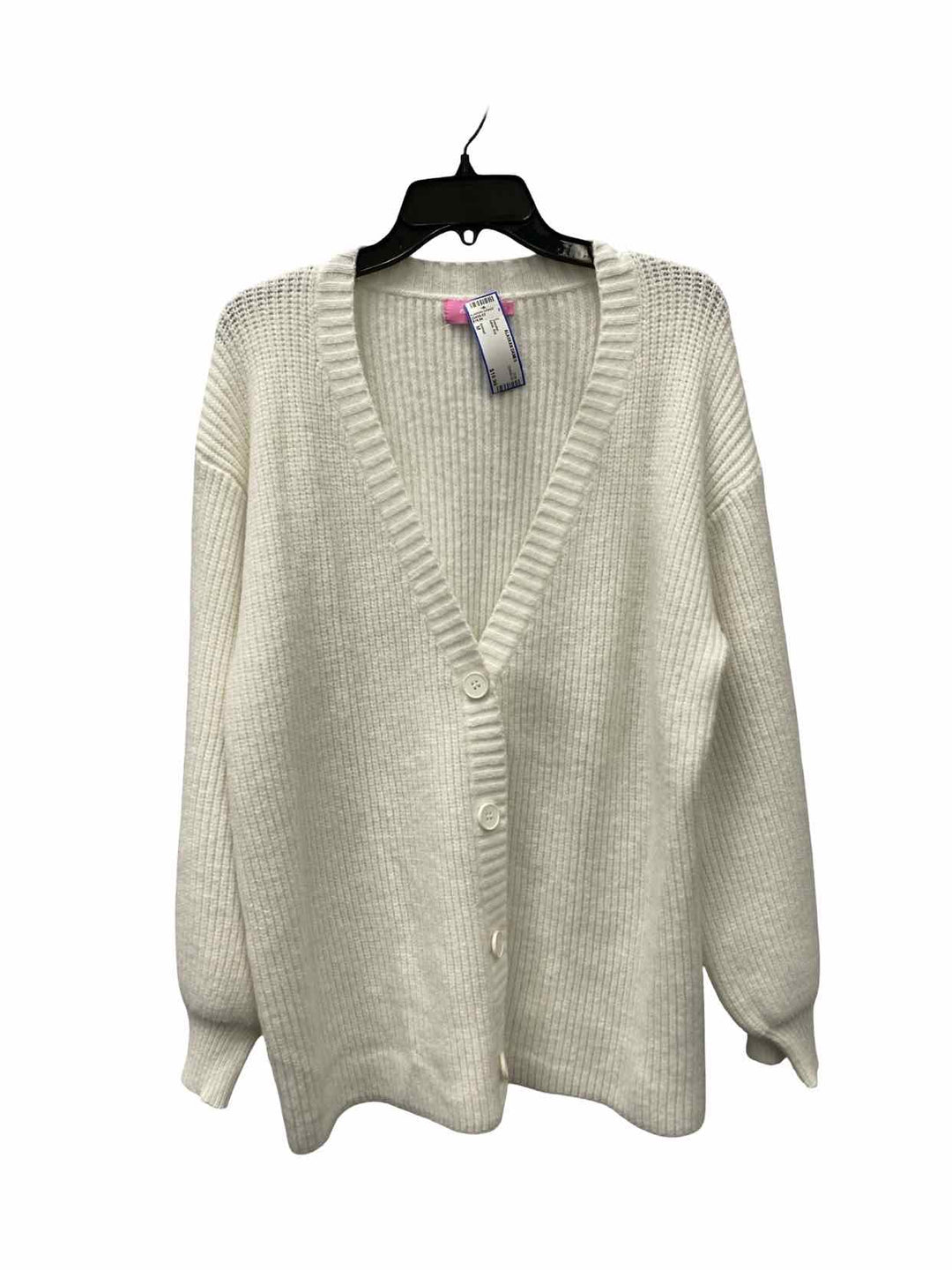 Edikted Size M White Knit Sweater