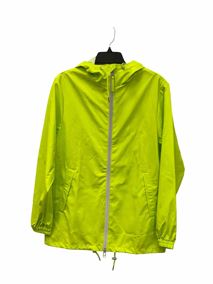 RAINS Size S Lime Green Jacket (Outdoor)