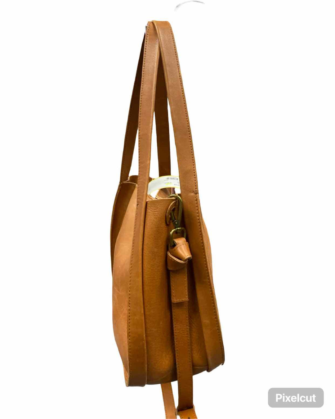 Madewell Burnished Caramel Sydney Shoulder Purse