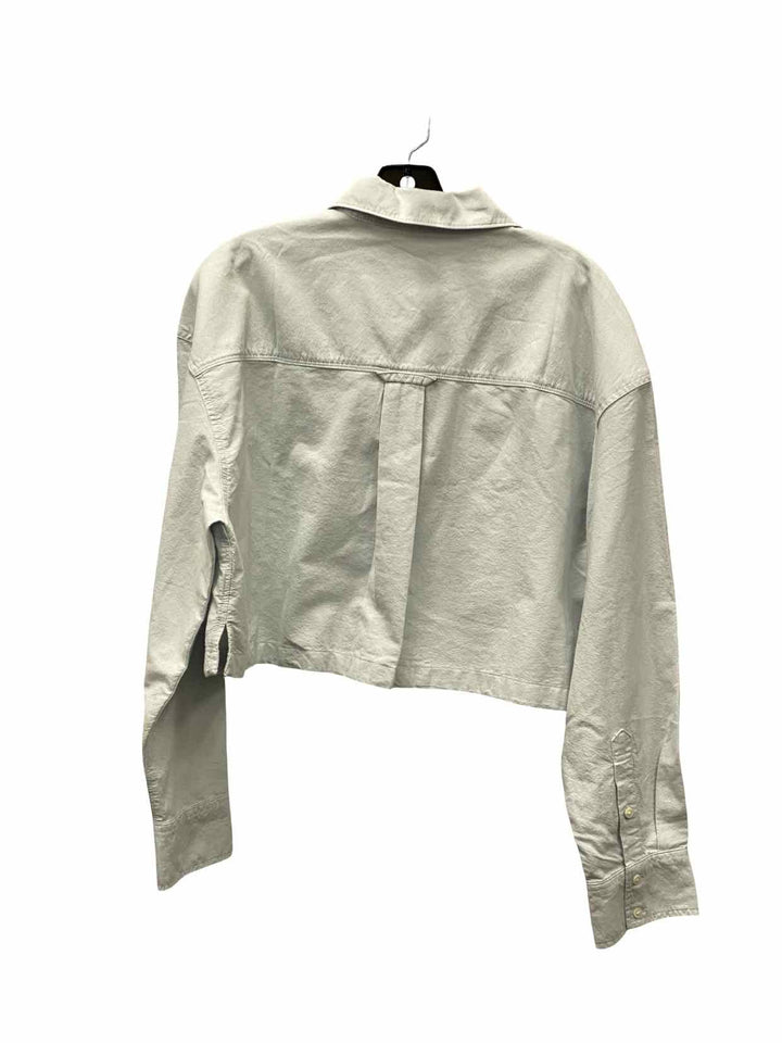 Aerie Size S Light Blue 100% cotton Long Sleeve Shirts