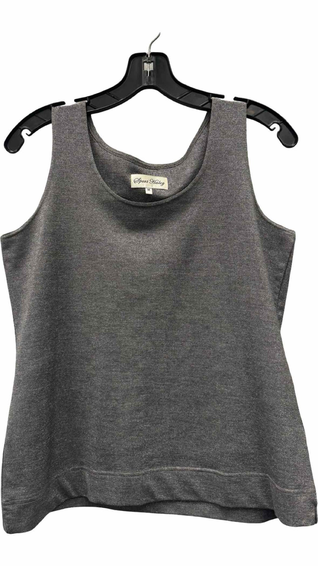 Sport Haley Size M Silver Sparkly Tank Top