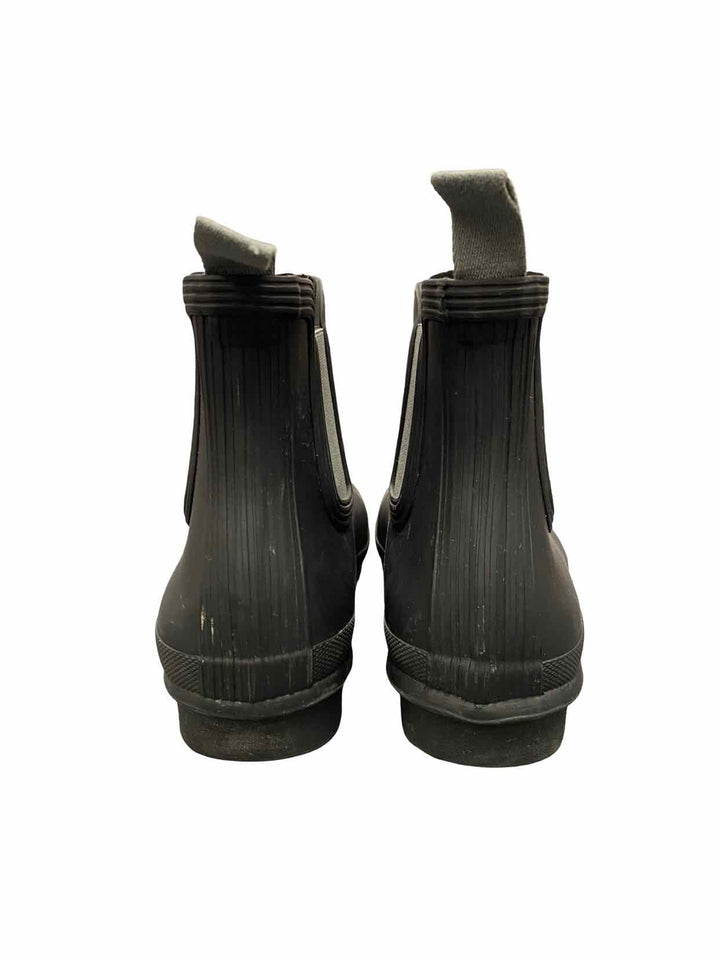 Hunter Shoe Size 11 Black Grey Chelsea Boots(Ankle)