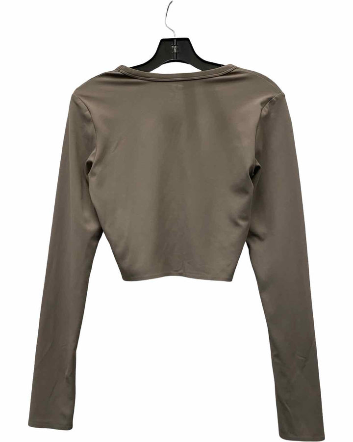Uniqlo Size S Grey Athletic Long Sleeve