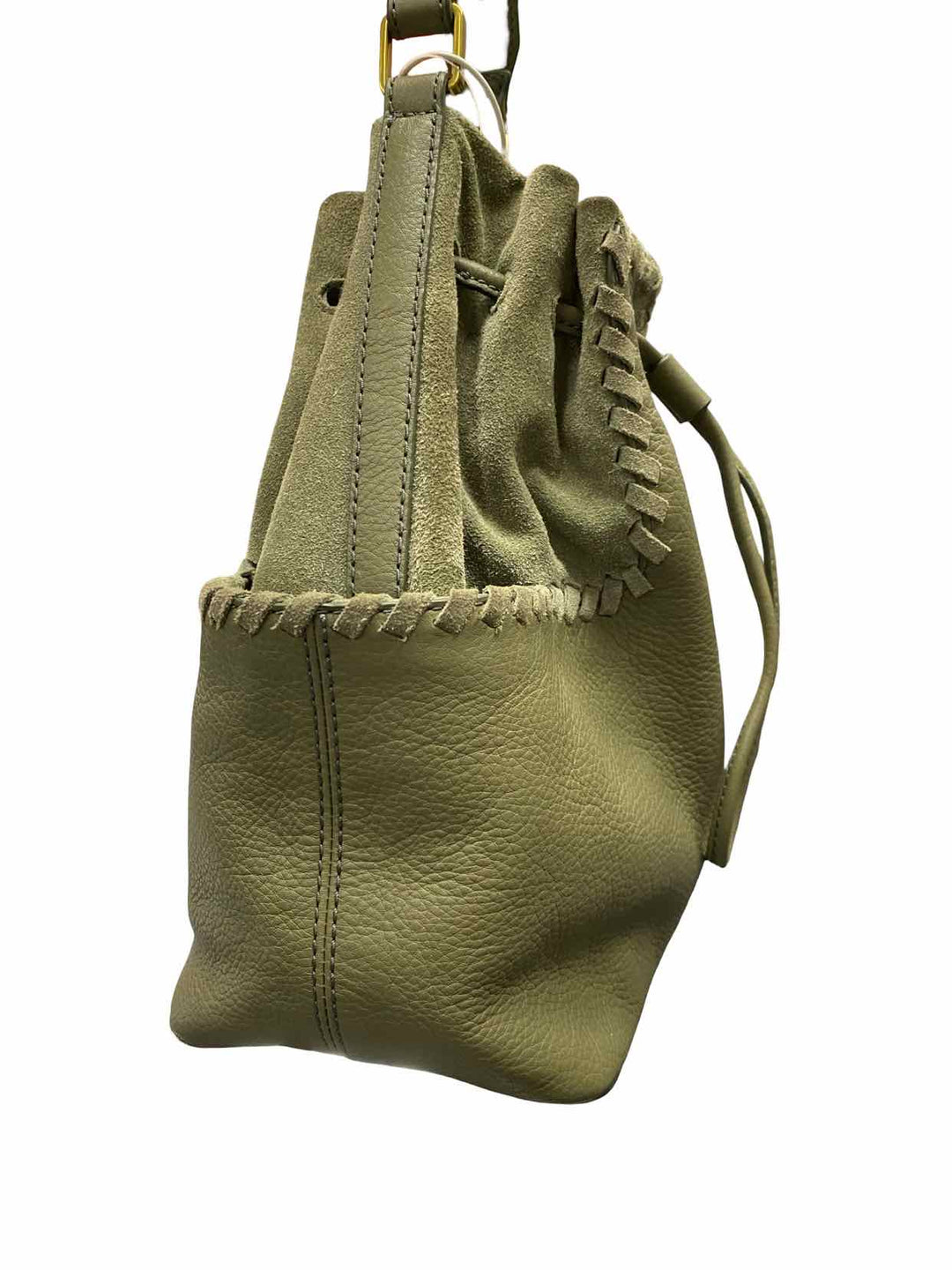 Fossil Sage Green Cooper Bucket Bag Purse