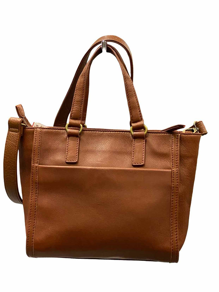 American Leather Co. Brown Bayberry Tote Purse