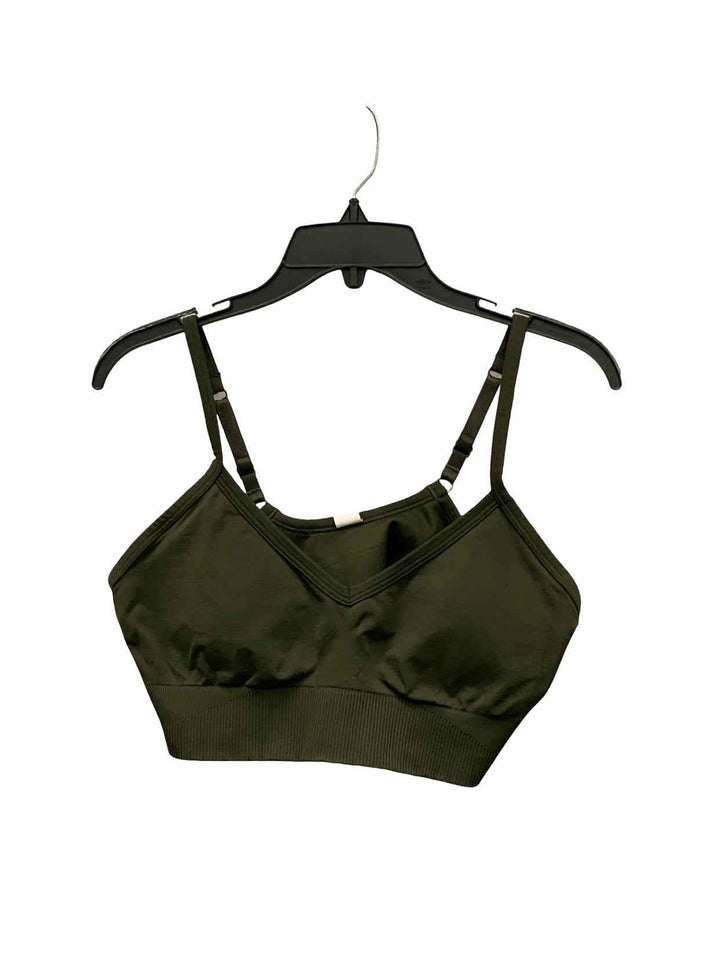 Lululemon Size 10 Green Athletic Bra