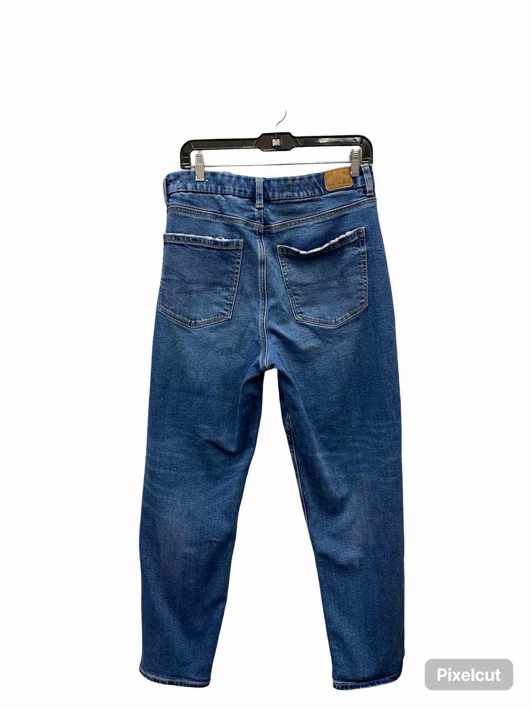 American Eagle Size 12 Blue curvy mom jean Jeans