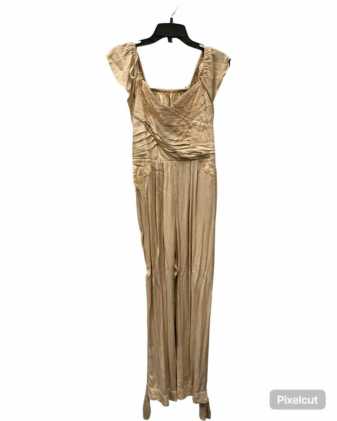 Free People Size 10 Ivory Peach Floral NWT Dress