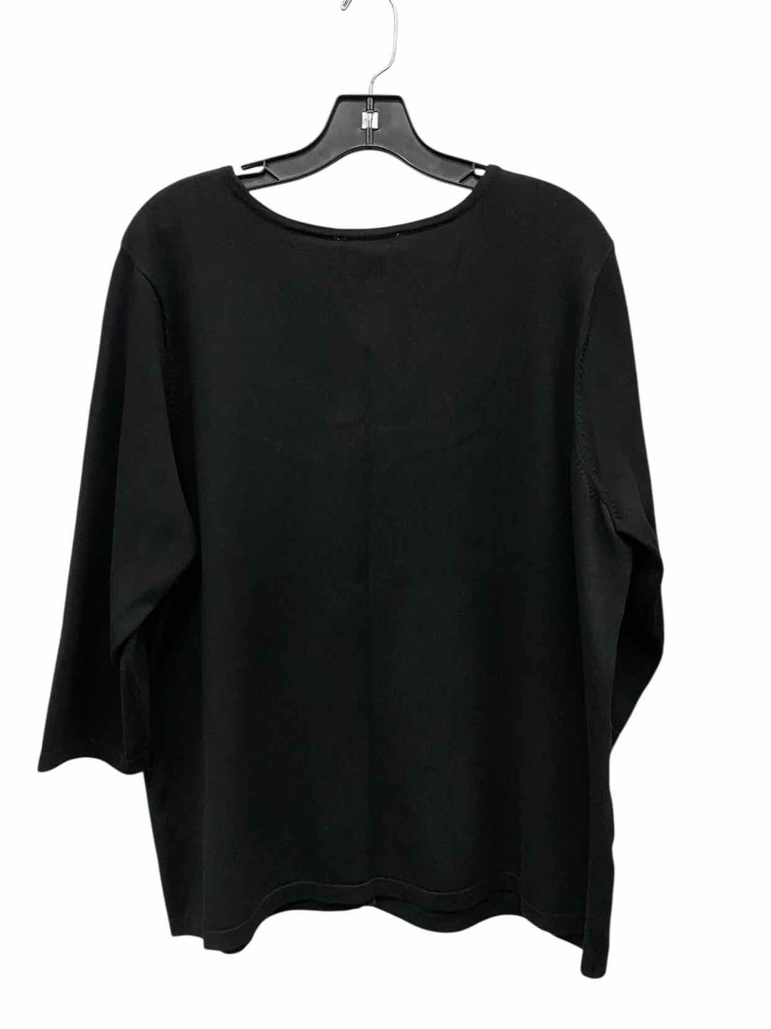 CJ Banks Size 1X Black Sweater