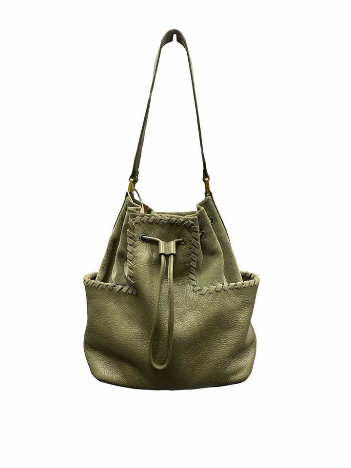 Fossil Sage Green Cooper Bucket Bag Purse