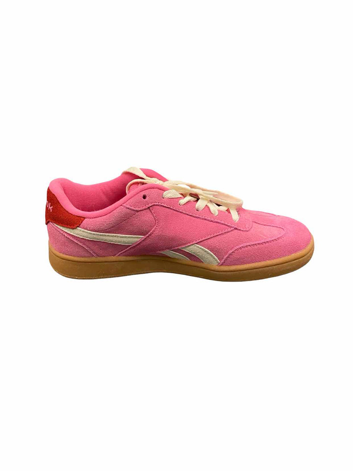 Reebok Shoe Size 7.5 Pink Suede NWOT Forte Lounger Retro Sneakers