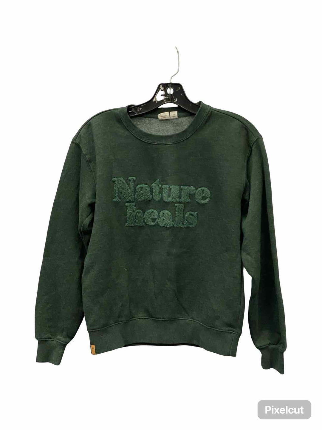 Ten Tree Size XS Green Nature Sweatshirt