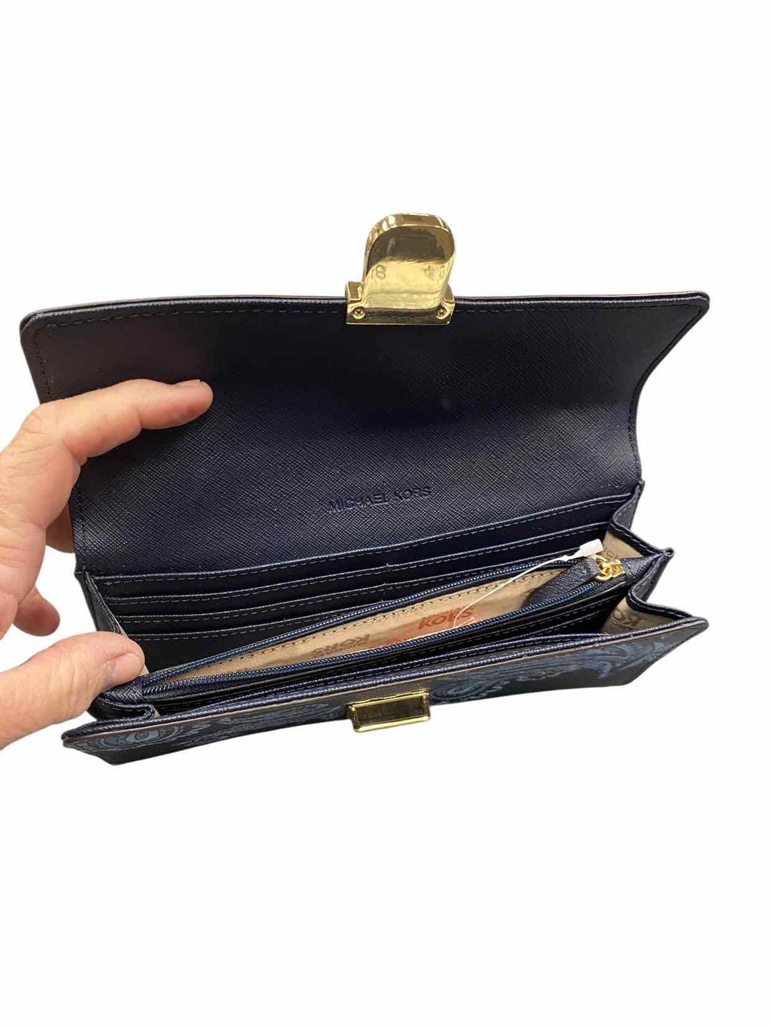 Michael Kors Navy Wallet