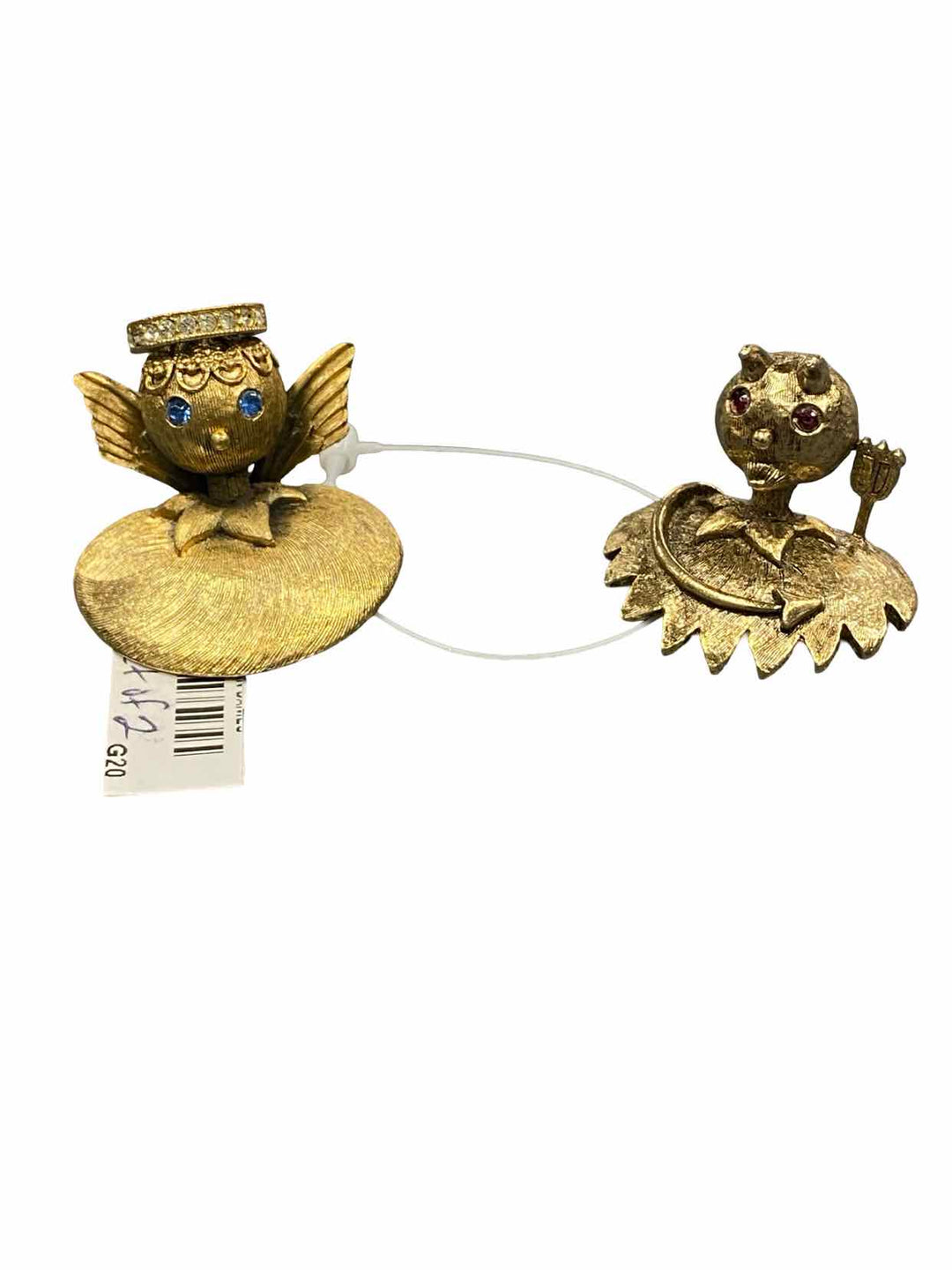 Tortolani Angel + Devil Pin Set
