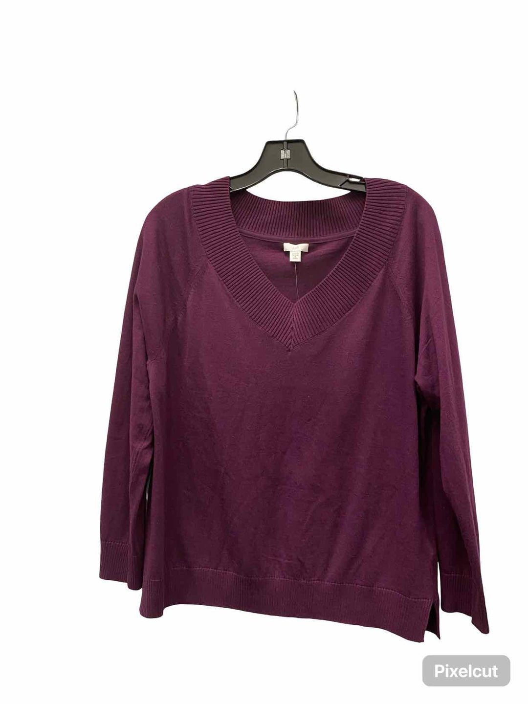 J Jill Size M Plum Sweater