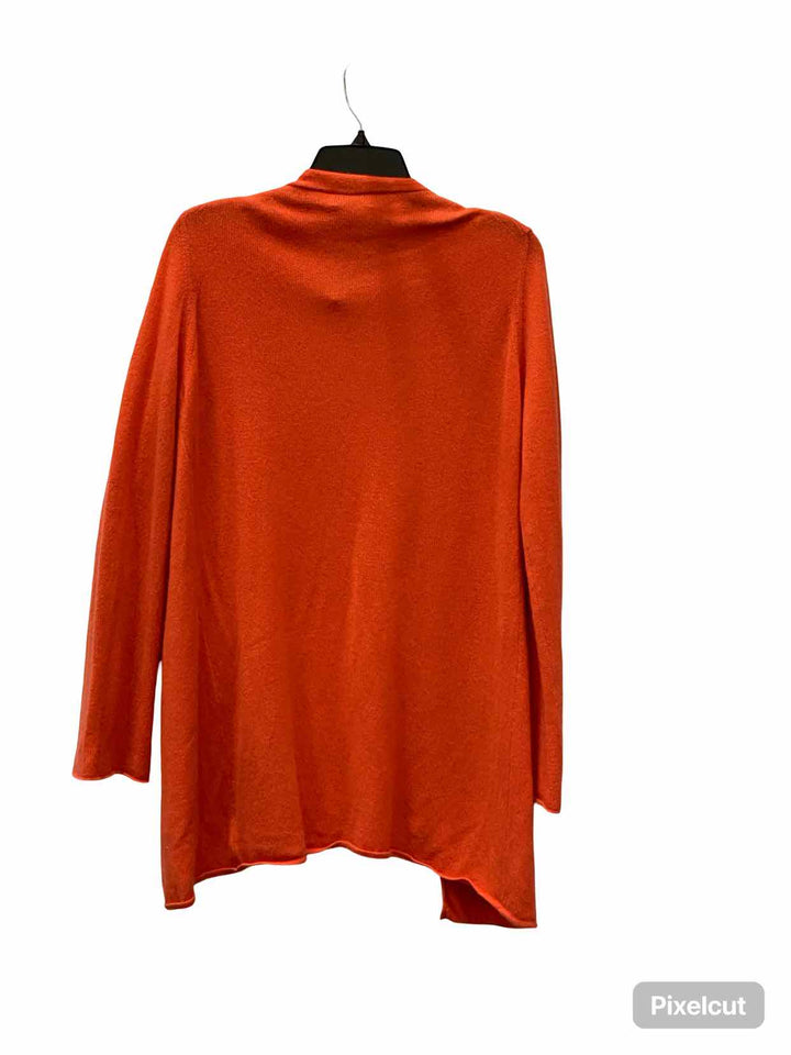 Forte Size M Apricot 100% cashmere Sweater
