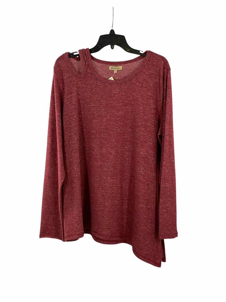 Democracy Size XL Red Long Sleeve Shirts