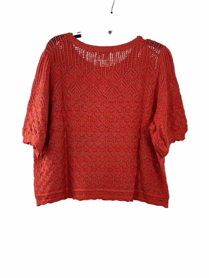 Sundance Size XXL Orange NWT Sweater